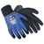 Uvex 6065910 beschermende handschoen Vingerbeschermers Zwart, Blauw Glasvezel, Nylon, Polyethyleen