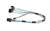 Supermicro Ipass SATA cable 0.5 m Multicolour