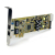 StarTech.com Dual Port PCI Express Gigabit Netzwerkkarte - PCIe PoE/PSE NIC Server Adapter