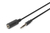 Digitus AK-510200-030-S audio kábel 2,5 M 3.5mm Fekete