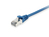 Equip Cat.6A S/FTP Patch Cable, 0.25, Blue
