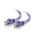 C2G Cat6 550MHz Snagless Patch Cable 1m Netzwerkkabel Violett
