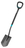 Gardena 17012-20 shovel/trowel Drainage shovel Steel Black