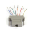 StarTech.com GC258MF cambiador de género para cable DB-25 RJ-45 Gris