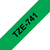 Brother TZE-741 címkéző szalag Zöldesfekete TZ