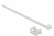 DeLOCK 18885 Kabelbinder Screw mount cable tie Nylon Weiß 10 Stück(e)