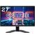 GIGABYTE G27Q számítógép monitor 68,6 cm (27") 2560 x 1440 pixelek Quad HD LED Fekete