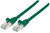 Intellinet Netzwerkkabel mit Cat6a-Stecker und Cat7-Rohkabel, S/FTP, 100% Kupfer, LS0H, 7,5 m, grün