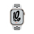Apple Watch Nike Series 7 OLED 41 mm Digitális Érintőképernyő 4G Bézs Wi-Fi GPS (műhold)
