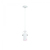 Paulmann Lavea iluminación de suspensión Montaje flexible E27 Blanco
