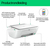 HP DeskJet 2810e All-in-One printer, Kleur, Printer voor Home, Printen, kopiëren, scannen, Scans naar pdf