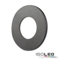 Article picture 1 - Cover aluminium round black opal for recessed spotlight SYS-68