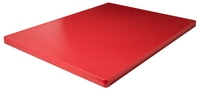 HACCP Schneidbrett 61x46 rot hochdicht, ohne Füßchen aus farbigem Polyethylen,