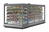 Nordcap Wandkühlregal EURO PUKET 2 950-206 3750 M2, für Take-Away-Kühlprodukte