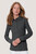 Damen Longsleeve-Poloshirt MIKRALINAR®, anthrazit, XL - anthrazit | XL: Detailansicht 7