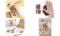 FIMO SOFT Kit de pâte à modeler Wood Design, à cuire au four (57890878)