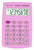 Kalkulator kieszonkowy VECTOR KAV VC-210III, 8- cyfrowy ,64x98,5mm, jasnoróżowy