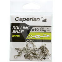Stainless Steel Swivel Clip Rolling Snap - 3