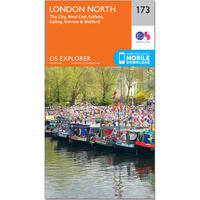 Os Explorer Map - London North - One Size