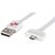 Rosenberger L99 USB-Kabel, USBA / Micro-USB B, 1m USB 2.0 Weiß