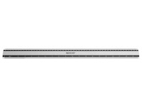 liniaal Westcott aluminium 50cm met anti slip
