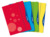 Sammelmappe A4 uni farbig sortiert, Hochglanzkarton, 380 g/qm, A4, sortiert
