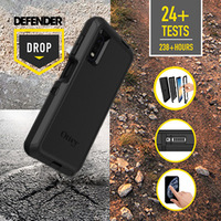 OtterBox Defender Samsung Galaxy XCover Pro - Schwarz - Schutzhülle - rugged