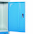 Standard Locker - 2 Door - 450mm x 450mm - Ultramarine Blue