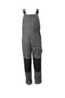 Planam Canvas 320 2133110 Gr.110 Latzhose grau/schwarz