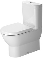 DURAVIT 21380900001 Stand-WC-Kombination DARLING NEW tief, 370 x 630 mm, Abgang