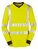 4PROTECT® Warnschutz-Langarm-Shirt JACKSONVILLE leuchtgelb/grau 3437 Gr. L