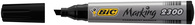Permanent Marker BIC® Marking® 2300 ECOlutions®, 3,7 bis 5,5 mm, schwarz