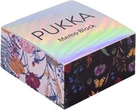 Pukka Bloom Memo Block 500 sheets 80 x 80 x 43mm 9514-BLM