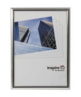 Photo Album Co Inspire For Business Certificate A4 Back Loader Silver Frame