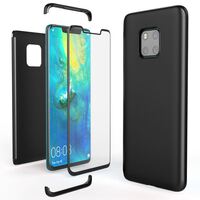 NALIA Full Body Case compatible with Huawei Mate20 Pro, Protective Front and Back Phone Cover with Tempered Glass Screen Protector, Slim Shockproof Bumper Ultra-Thin Phone Hardc...
