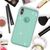 NALIA Glitzer Hülle für iPhone X XS, Slim 3in1 Handy Schutz Case Back Cover Etui Mint-Grün