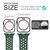 NALIA Breathable Bracelet Silicone Smart Watch Strap compatible with Apple Watch Strap SE & Series 8/7/6/5/4/3/2/1, 38mm 40mm 41mm, Fitness Watch Band, Men & Women Pine Green