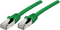 Patchkabel S/FTP (PiIMF), Cat 6A (EIA/TIA), grün, 2,0 m