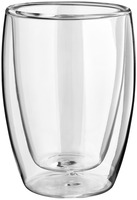 Juice und Tee-Glas Dila; 290ml, 7.8x11.3 cm (ØxH); transparent; 2 Stk/Pck