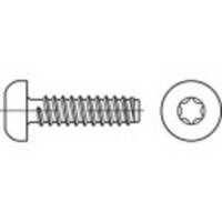 TOOLCRAFT TO-5441148 lemezcsavar 80 mm E TORX ISO 14585 galvanikusan cinkezett acél 250 db