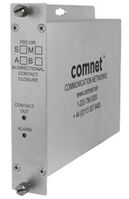 Bi-Directional Contact Closure Tcvr, 1 Fiber, B-side, Multimode, 1310/1550nm, full size AV Extenders