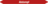 Mini-Rohrmarkierer - Abdampf, Rot, 0.8 x 10 cm, Polyesterfolie, Selbstklebend