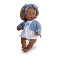 MUÑECA SANIBABY ANTIBACTERIAS 40 CM AZUL