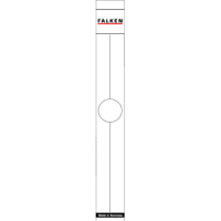 Rückenschilder selbstklebend 36x290mm für Hängeordner VE=10 Stück weiß