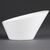 Olympia Whiteware Oval Sloping Bowls - Oven Safe - 90x133x154mm - x3 - 335ml