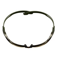 3M™ SecureFit™ 500 Schutzbrille, dunkelgrüne Bügel, Scotchgard™ Anti-Fog-/Antikratz-Beschichtung (K&N), hellbraune Scheibe, SF528SGAF-DGR-EU