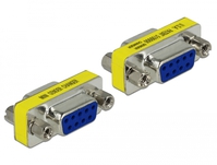 Delock Adapter Gender Changer SubD9 Buchse Buchse