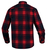 Camicia da lavoro Ruby - flanella di cotone - tg. XL - rosso / nero - Deltaplus