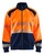 High Vis Sweatshirt mit Reißverschluss High Vis orange/marineblau