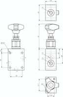 Zeichnung: Rohrleitungs-Druckbegrenzungsventil